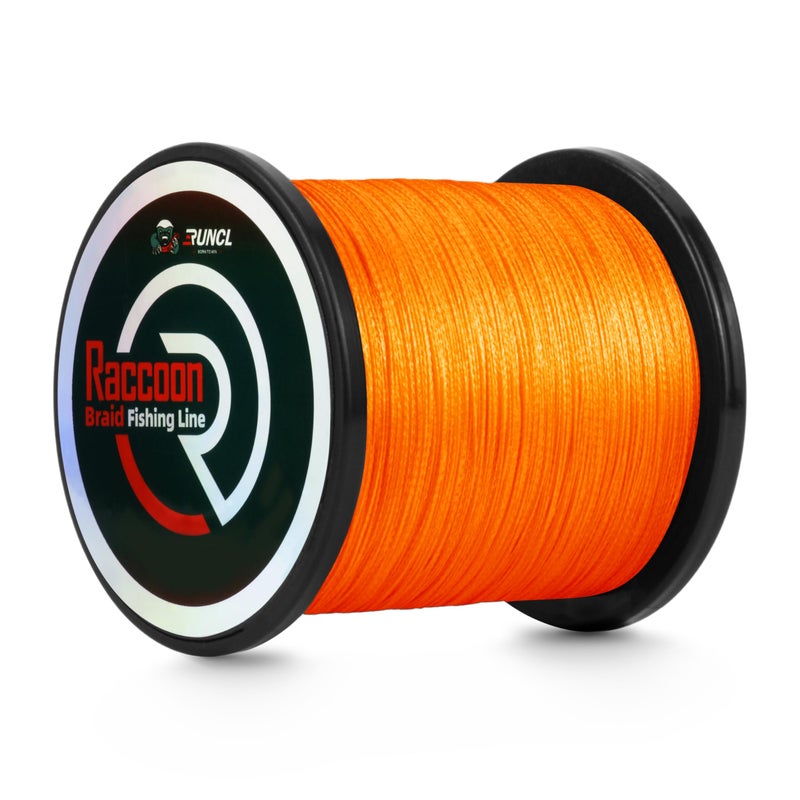 RUNCL Upgraded Braided Fishing Line, Colorfast Fishing Line Braid for Bass, Trout, Crappie, Ultra Strong Braid for Saltwater Freshwater, Abrasion Resistant, Zero Stretch, 6-80lb, 150/300/500/1000Yds - Image 1
